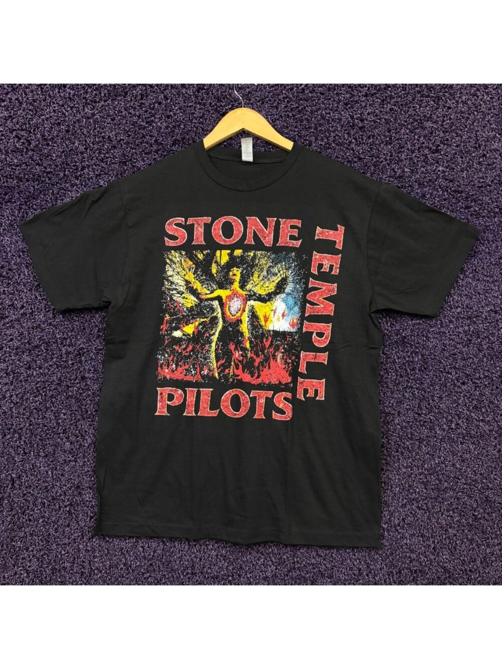 Stone Temple Pilots Core Album Tour Grunge Band T-Shirt L